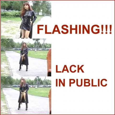 FLASHING! --- PAINT IN PUBLIC