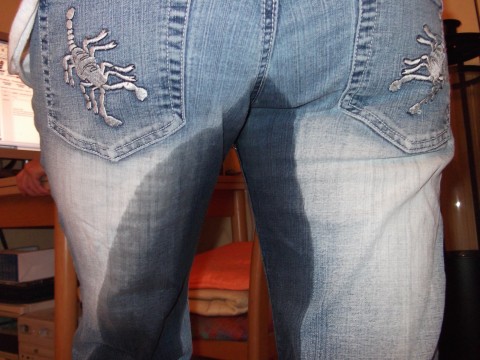 # Pee in jeans #