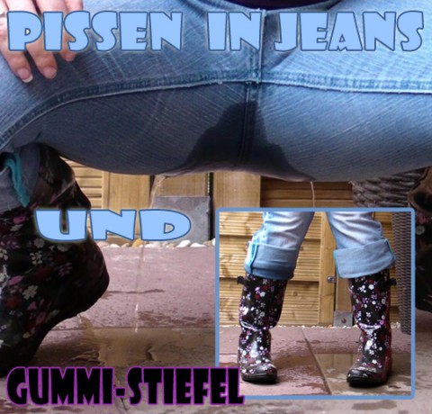 Jeans + rubber boots Piss