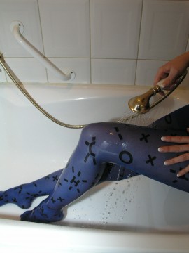 Wet Pantyhose in Sweden