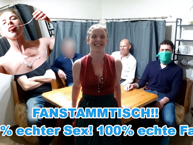 MEIN FANSTAMMTISCH! 100% echter Sex! 100% echte Fans!